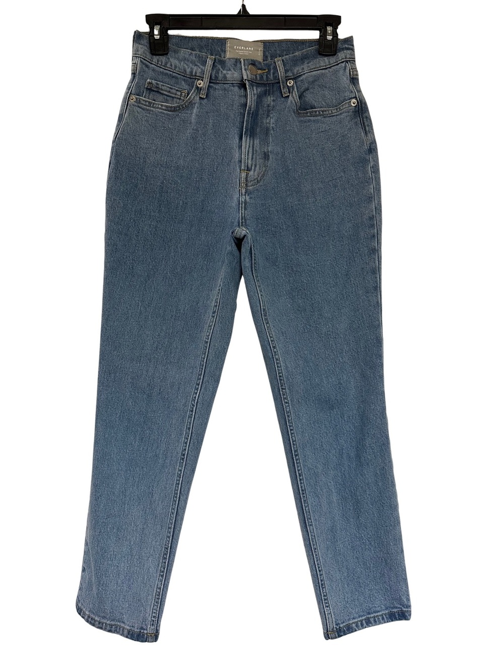 Everlane Original Cheeky Straight Leg Jeans 25 Crop Organic Cotton